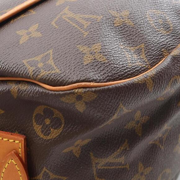 LOUIS VUITTON Brown Monogram Leather Shoulder Bag - Picture 7 of 11
